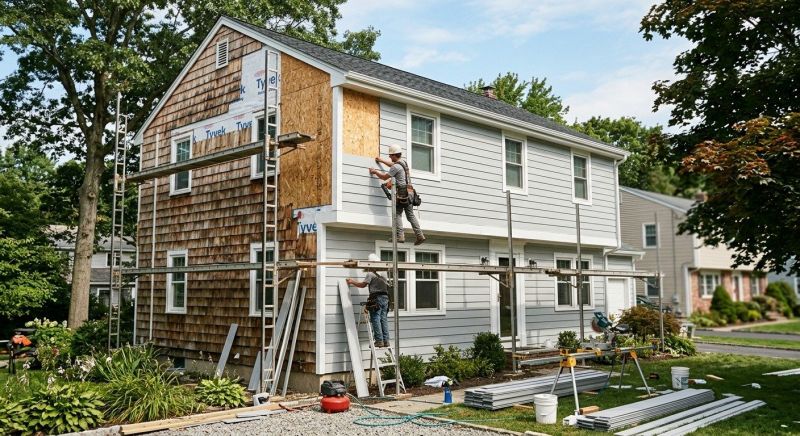 Building Siding Installation in Stamford, CT