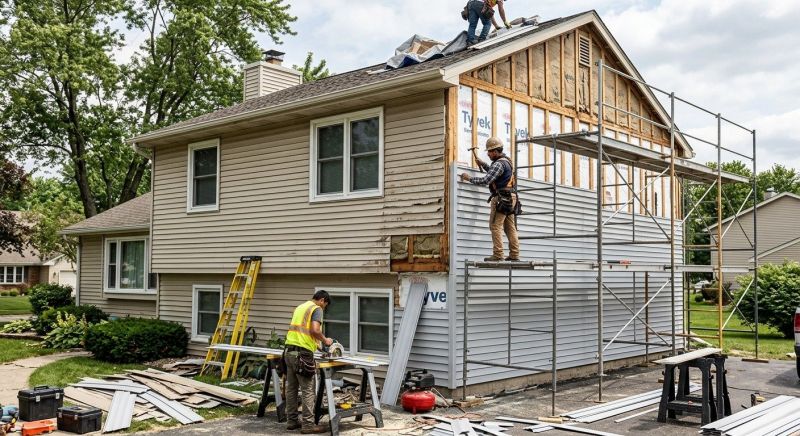Damaged Siding Replacement in Danbury, CT