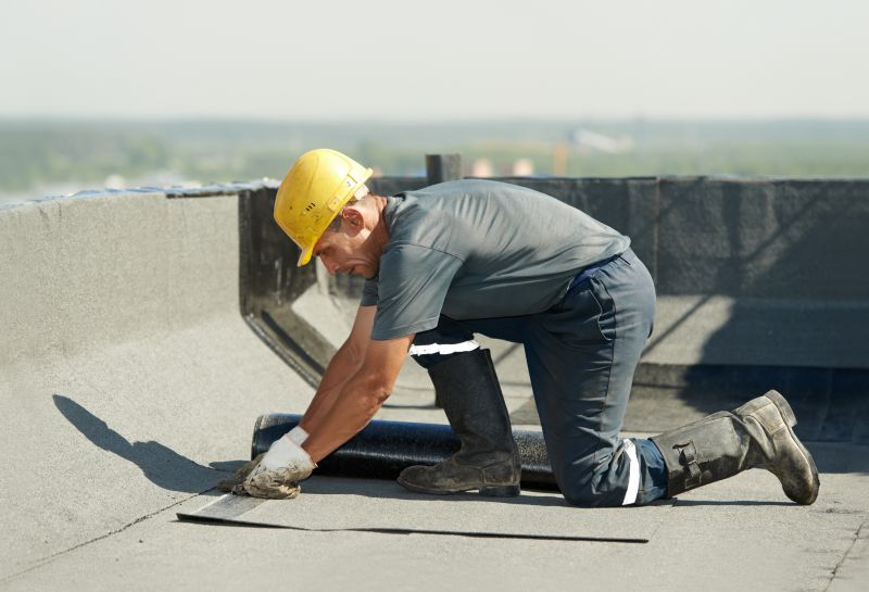 Single Ply Roof Installation in Fredericksburg, VA